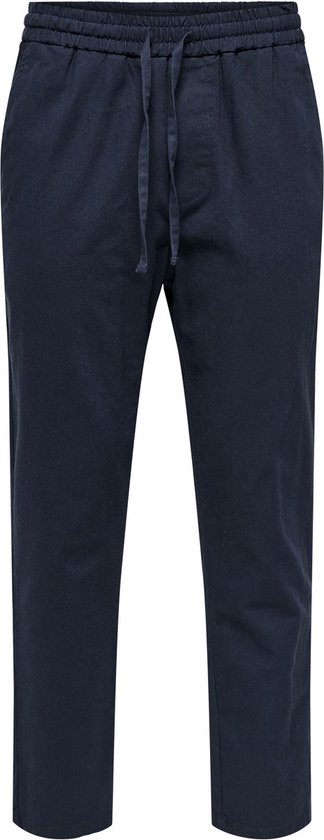 ONLY & SONS ONSLINUS CROP 0007 COT LIN PNT NOOS Heren Broeken - Maat XL