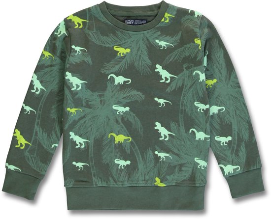 Lemon Beret sweater jongens - groen - 154543 - maat 122