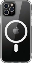 Puro, Case Geschikt voor Apple iPhone 13 Pro Max Compatibel MagSafe Lite Mag, Transparant