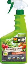 COMPO Bio Insect Stop Spray Groenten, Fruit & Kruiden - biologische insectenbestrijder - bestrijdt eitjes, larven en volwassen insecten - spray 750 ml