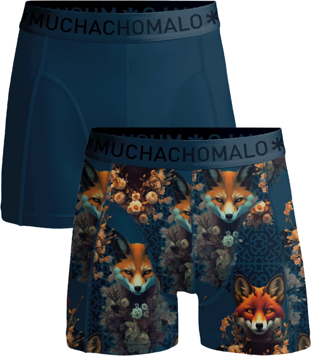 Muchachomalo Boys Boxershorts - 2 Pack - Maat 134/140 - Jongens Onderbroeken - Muchachomalo