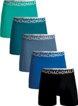 Muchachomalo Heren Boxershorts - 5 Pack - Maat L - 95% Katoen - Onderbroeken