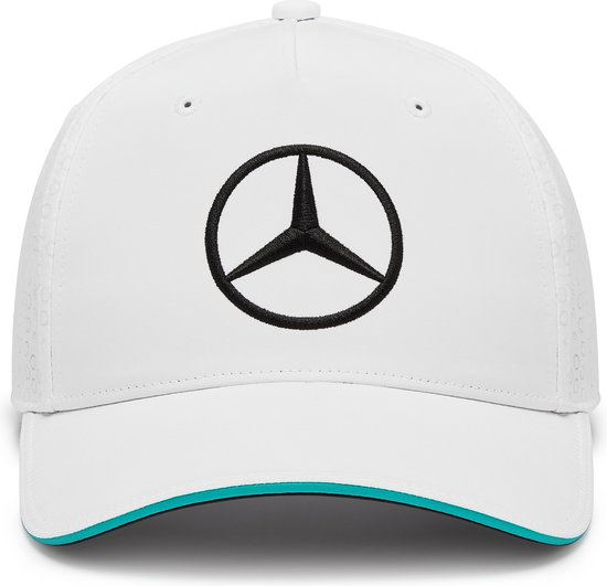 Mercedes Team Cap Wit 2024 - Lewis Hamilton - George Russel - Formule 1