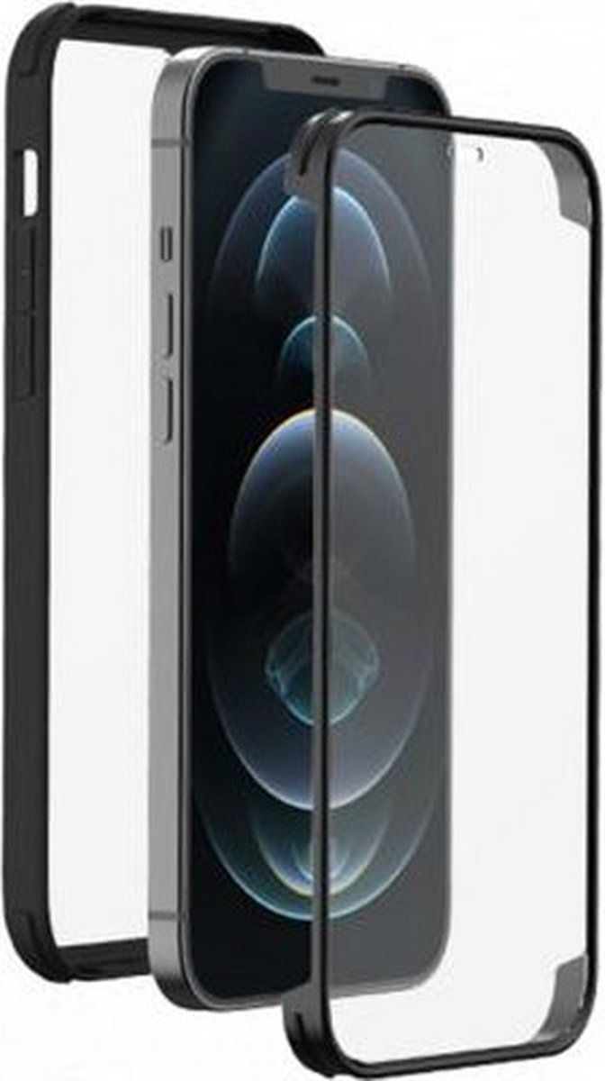 Bigben Connected, Hoesje voor iPhone 12 Pro Max 360° volledige bescherming, Transparant