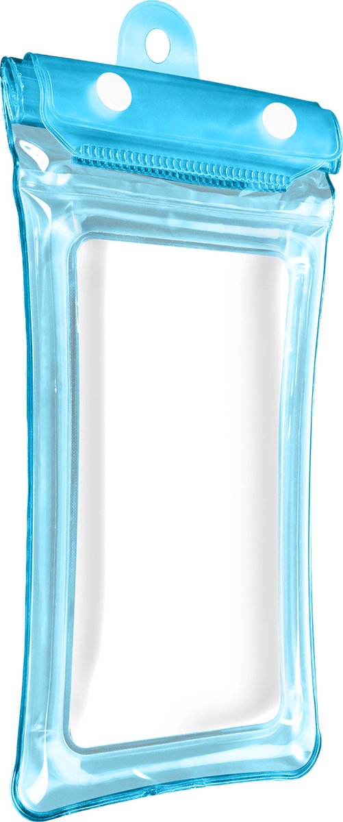 Universeel waterdicht etui voor smartphone met polsband Turkoois