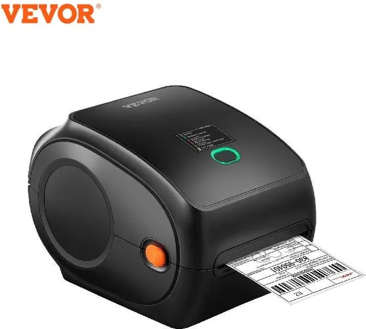 NewWave® - Bluetooth Labelprinter - Thermische Labelprinter - Barcode Printer - Sticker Printer - Vevor - Compatible Met Android, iOs, Mac Os, Windows -