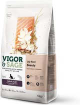 Vigor & Sage Kattenvoer Beauty Lily Root 4 kg