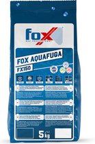 FOX AQUAFUGA FX150 - Jointoyage - 5kg - Mortier de joint - Mur et Sol - gris foncé