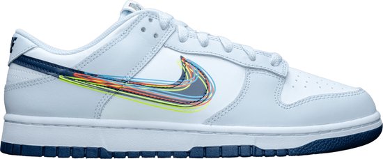 Nike Dunk Low 3D Swoosh - DV6482-100 - Maat 40 - Kleur als op foto - Schoenen