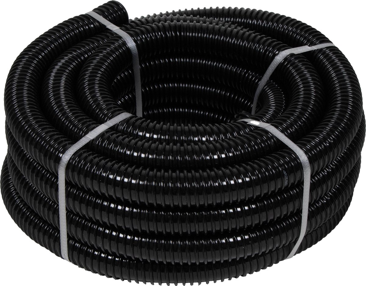 SER Tuyau de Bassin Premium Tuyau en Spirale 15m - 19mm Tuyau d'aspiration pour bassins