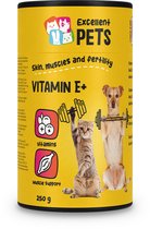 Excellent Vitamine E Plus – Supplement voor honden en katten – Lysine – Selenium – 250 gram