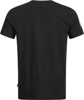 Lonsdale T-Shirt Warlingham T-Shirt normale Passform Black-XXL