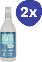Salt of the Earth Deodorant Roll-on Refill - Oceaan & Kokosnoot (2x 525ml)