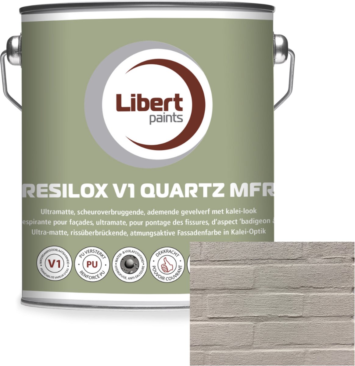 Kalei Verf - Kleur 009 - Libert Resilox V1 Quartz MFR 3.5kg