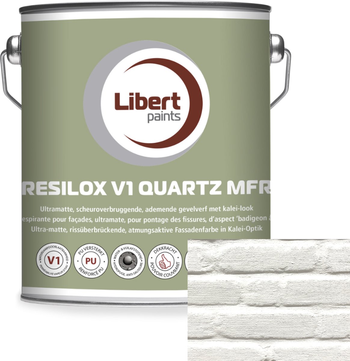 Kalei Verf - Kleur 001- Libert Resilox V1 Quartz MFR 3,5kg