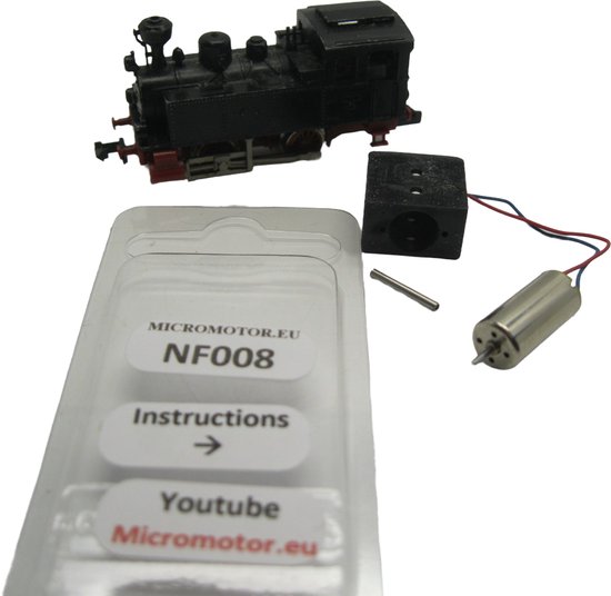 Kit de conversion micromoteur NF008G N pour Fleischmann Lok 7