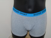 Lot de 6 boxers pour homme | Coton | Taille M | Uni | Imprimer SPORTS | Sous-vêtements hommes | Sous-vêtements Homme Onder |