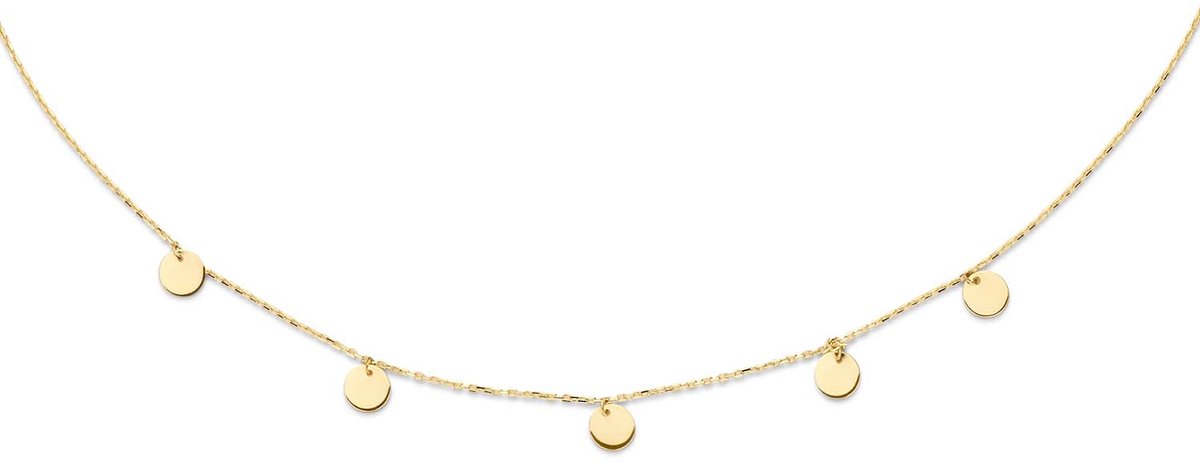 Jackie Discs Necklace 585