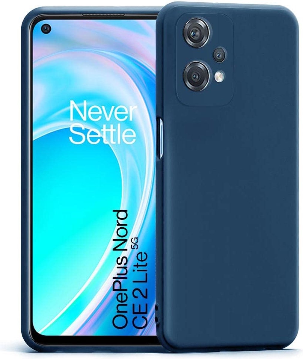 ProGuard OnePlus Nord CE 2 Lite Hoesje Liquid Silicone Blauw