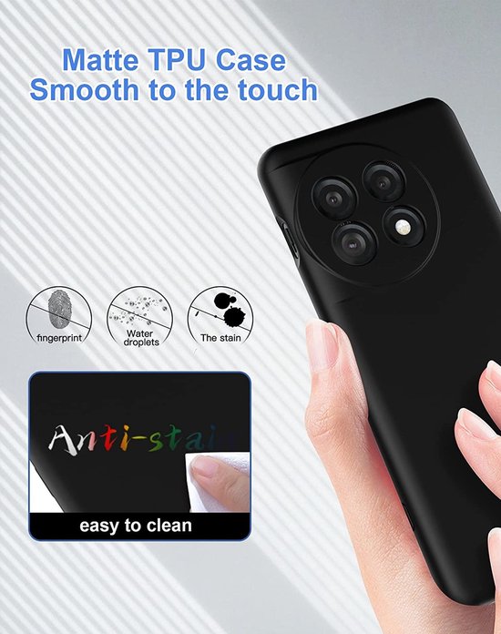 Coque ProGuard OnePlus 11 Silicone Liquide Zwart