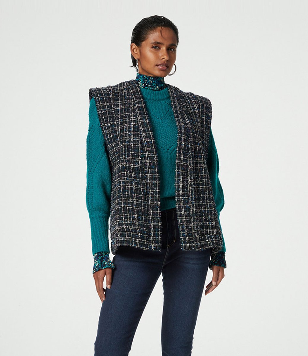 Fabienne Chapot Lionel Gilet Blazers Dames - Zwart - Maat 38/40