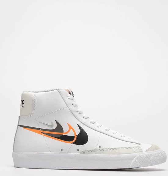 Nike Blazer MID '77 - White/ Noir-Bright Mandarin - Taille 45