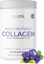 Teami Beauty Butterfly Collagen Superfood Poeder - Biologische Collageen poeder met Acai Berry - 240 gram