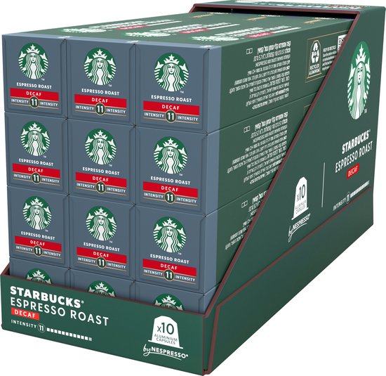 Starbucks by Nespresso Espresso Decafé capsules - 120 koffiecups - Starbucks