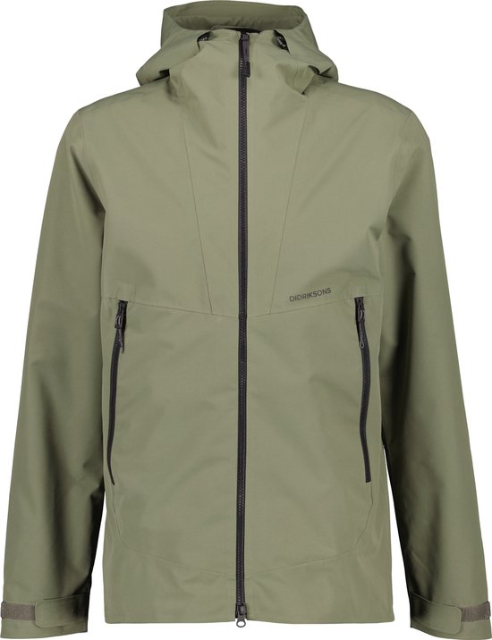 Didriksons BASIL USX JKT 4 Heren Outdoorjas - Dusty Olive - Maat S