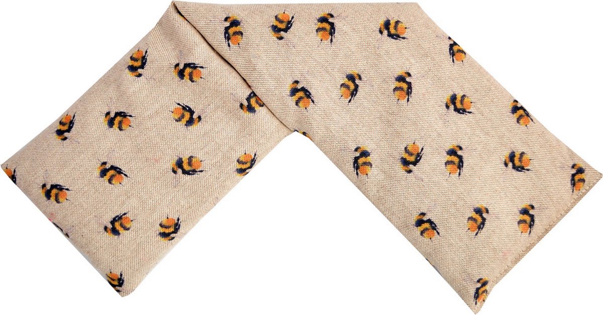 Goedkoopste Vagabond Wheat Wrap - Warmtekussen - Cottswold Tarwegraan & Lavendel - Afmeting - 47 x 13 cm. – Bumble Bee