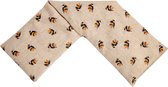 Vagabond Wheat Wrap - Warmtekussen - Cottswold Tarwegraan & Lavendel - Afmeting +- 47 x 13 cm. – Bumble Bee
