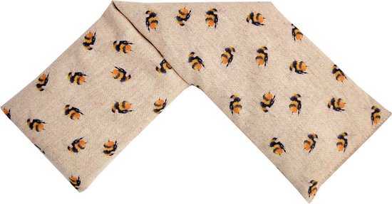 Tartan Wheat Bag In Grey & Aqua Check -Lavender Infused Cold/Heat Pack