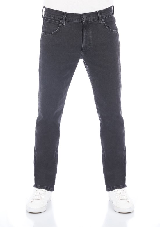 Wrangler Heren Jeans Broeken Greensboro regular/straight Fit Zwart 36W / 32L Volwassenen Denim Jeansbroek