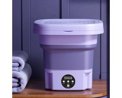 Mini Wasmachine - Compact - Energiezuinig - Opvouwbaar - 8L - Ideaal voor Studenten & camping