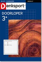 Denksport Puzzelboek Doorloper 3*, editie 473