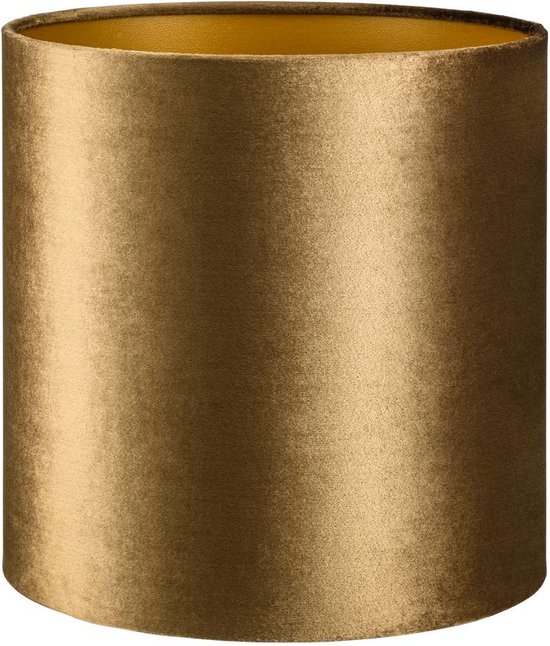 Lampenkap Cilinder - 15x15x20cm - Fendi velours coffee