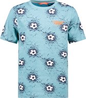 TYGO & vito X402-6436 Jongens T-shirt - Aqua - Maat 110-116