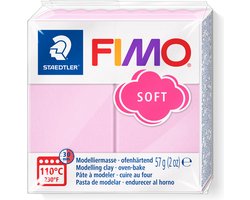 FIMO soft boetseerklei 57 g lichtrose