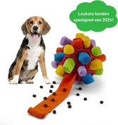 FLUFZ Snuffelbal - Snuffelmat- Likmat - Denkspel hond - Agility voor hond - Snuffel mat voor hond en puppy - Geschikt voor kleine en grote honden - Snuffel bal hond