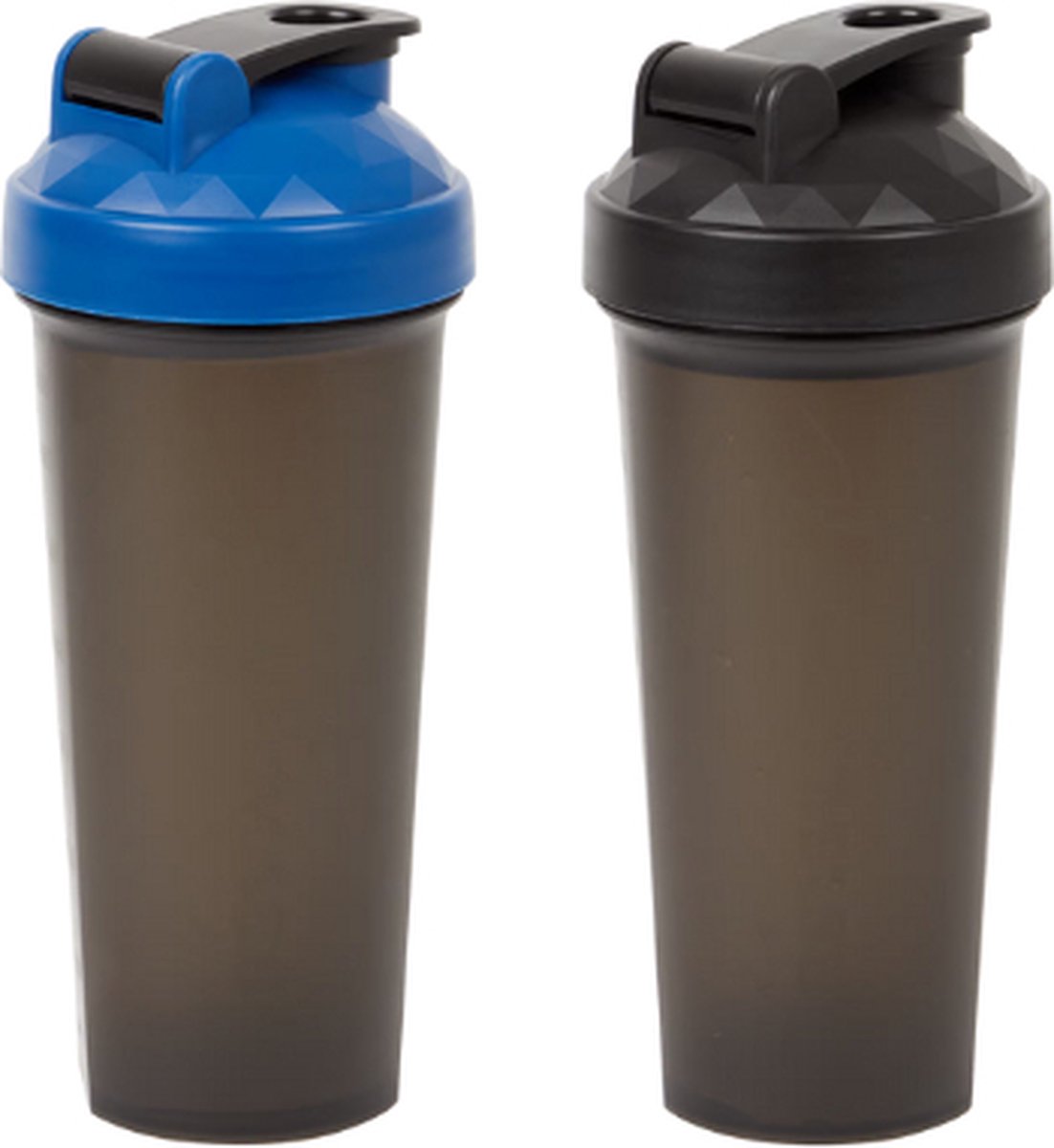Goedkoopste Brash - shakebeker - shakebeker 800 ml - 2 stuks shaker proteine - Shakebeker Zwart En Blauw