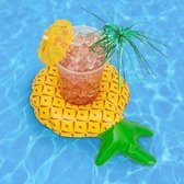 Heble® - "Opblaasbare Ananas-Drankhouder - Bekerhouder - voor Zwembad & Jacuzzi - Drijvend"
