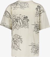T-shirt garçon non signé beige avec palmiers - Taille 146/152