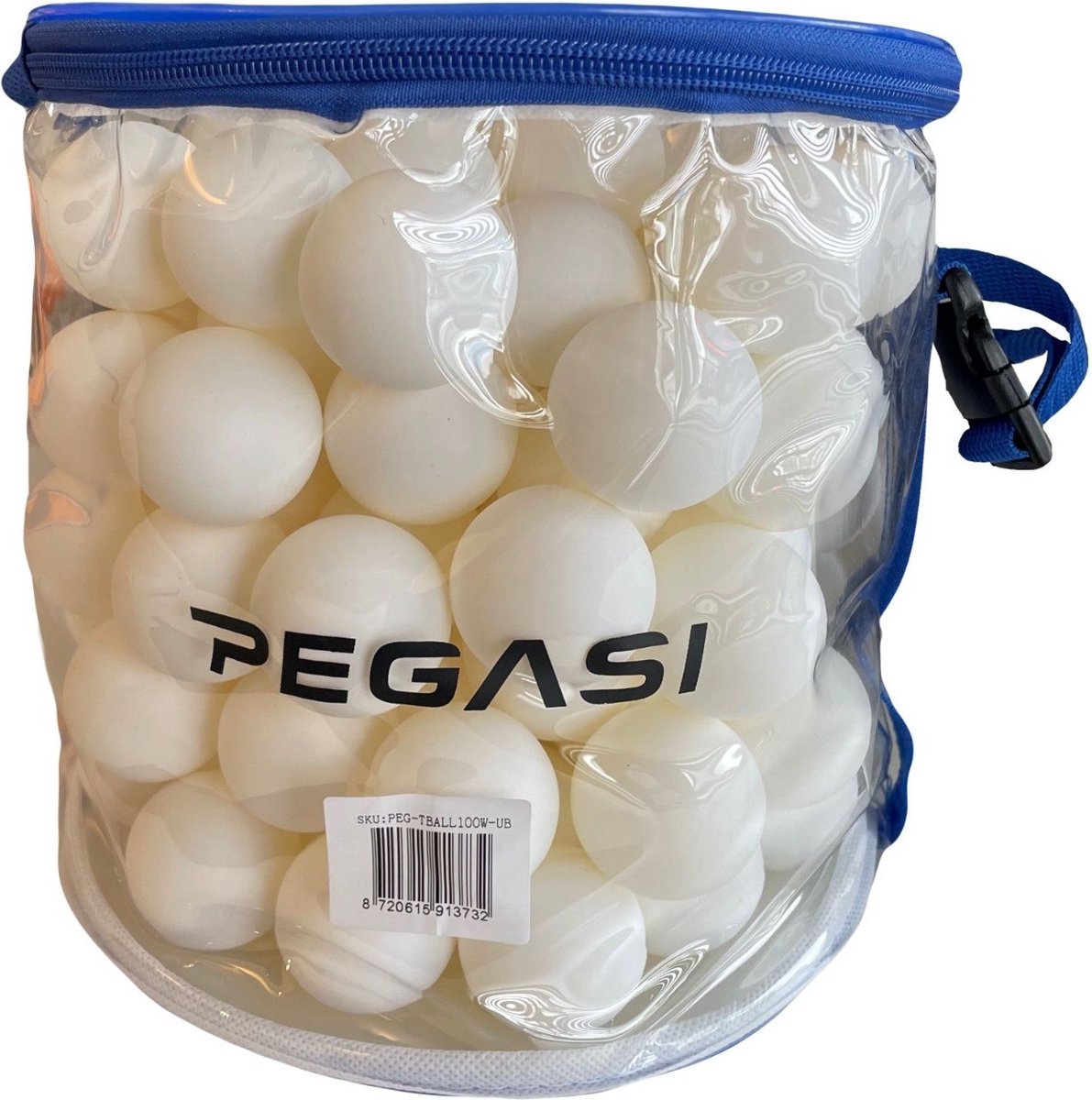 Pegasi - Pingpong Ballen 100st. Wit - Merkloos