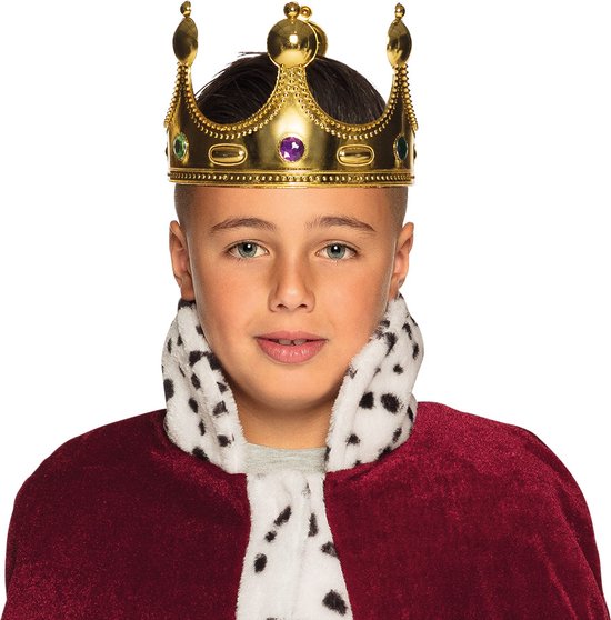 Boland - Kroon kind Koning - 59 - Kinderen - Mannen - Koningsdag- Prinsen en Prinsessen- Middeleeuwen