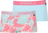 O'Neill dames boxershorts 2-pack - tie dye - L