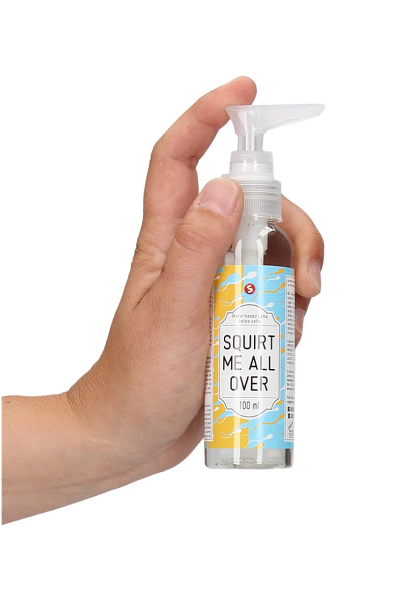 Goedkoopste Waterbasis Glijmiddel – Squirt Me All Over – 100 ml