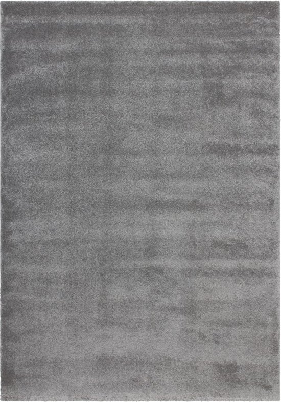 Lalee Softtouch | Modern Vloerkleed Hoogpolig | Silver | Tapijt | Karpet | Nieuwe Collectie 2024 | Hoogwaardige Kwaliteit | 200x290 cm