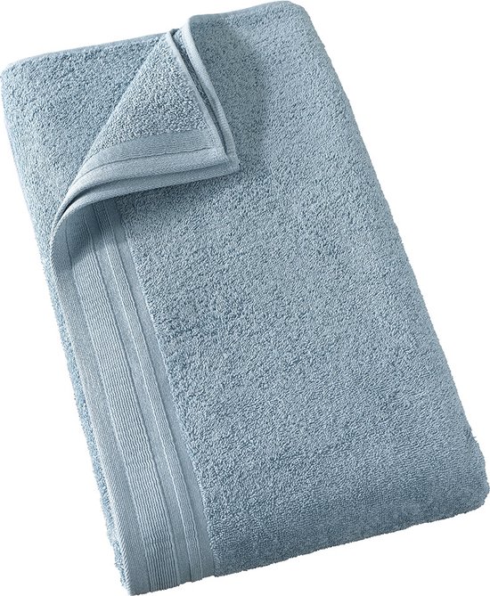 De Witte Lietaer Imagine - Serviette de bain 90x150 cm - Blauw gris