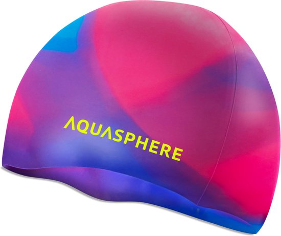 Aquasphere Silicone Cap - Bonnet de bain - Adultes - Multicolore/Jaune