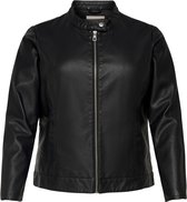 ONLY CARMAKOMA CARROBBER FAUX LEATHER JACKET NOOS Dames Jas - Maat 48